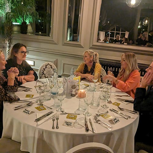 Corporate dinner event with Really Good Conversations